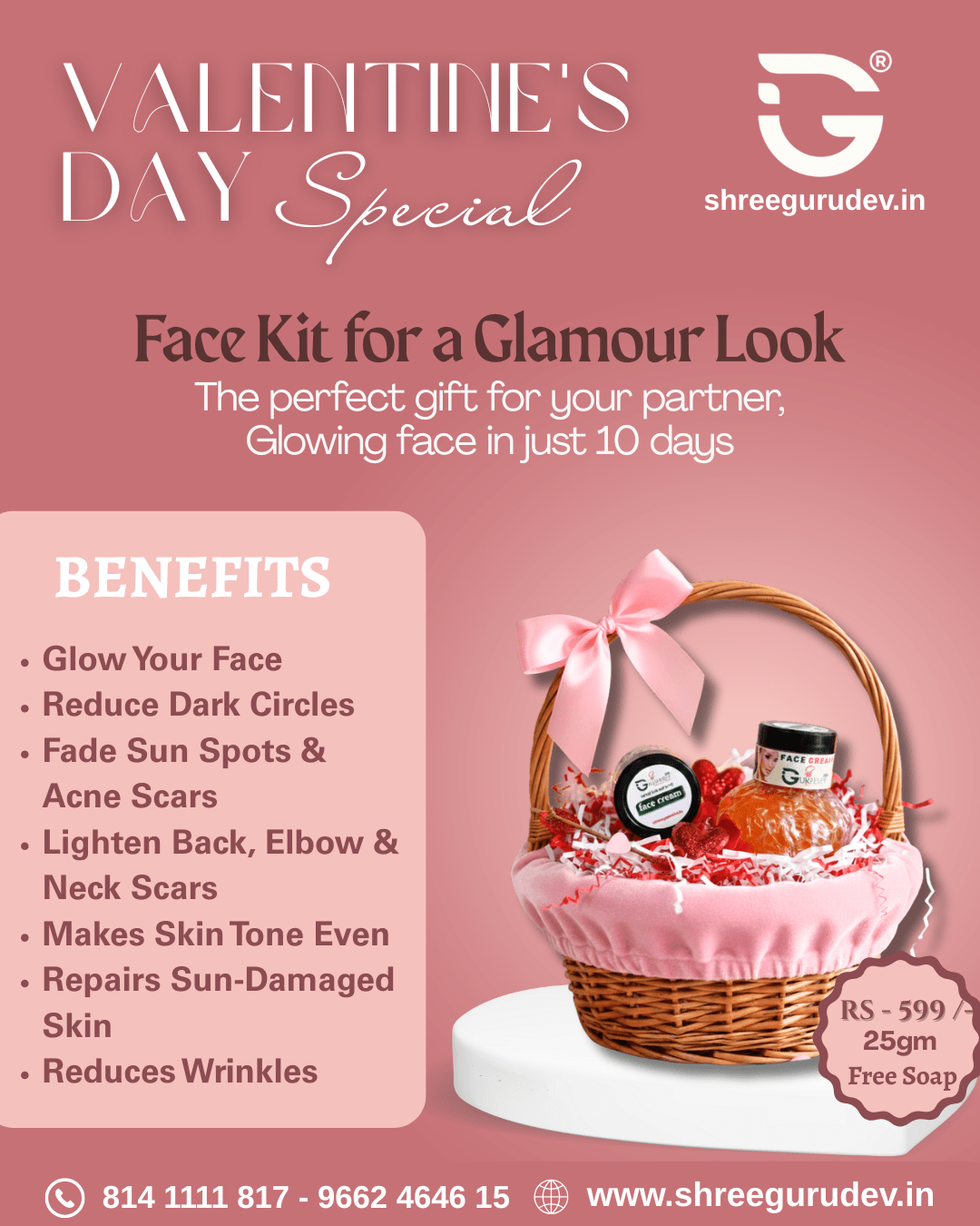 Face Kit For Glamour Look
